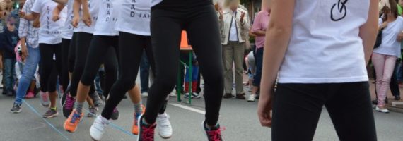 Gummitwist auf dem Lindenfest